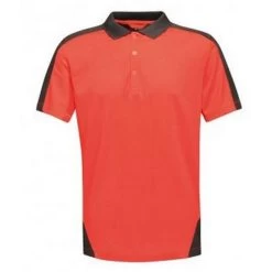 Regatta Contrast Coolweave Pique Polo Shirt (Black/Classic Red) 25 Regatta Contrast Coolweave Pique Polo Shirt (Black/Classic Red) -Outdoor Equipment Store k0129a1cdc6884457e067301523be0577
