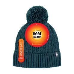 Ladies Winter Knitted Ribbed Thermal Cable Beanie Pom Pom Hat -Outdoor Equipment Store k01d1f07f1f1215d879ca5b05cc9e6b59