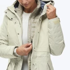 Women's Waterproof 3in1 Travel Trekking Jacket - Travel 900 Compact -10° -Outdoor Equipment Store k0e00a925dcc28d7186b27a1266200974