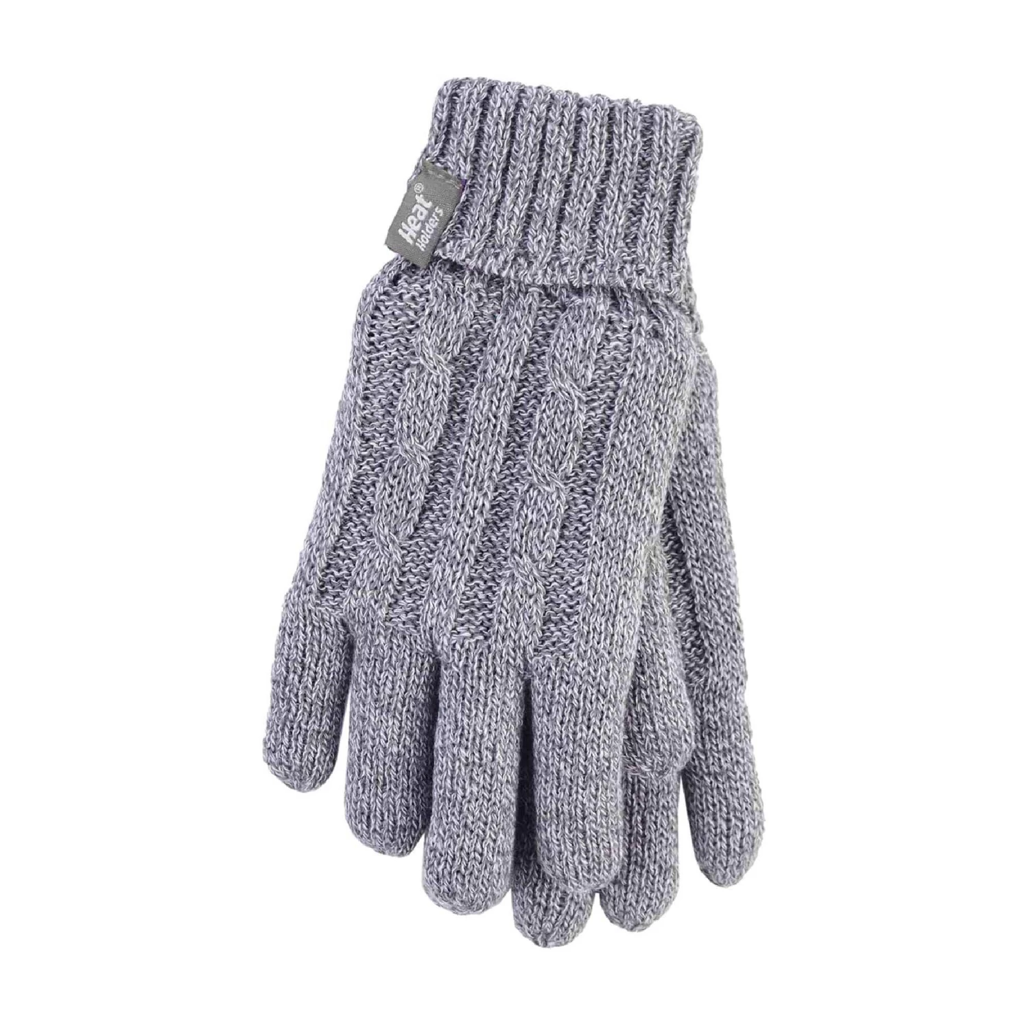 Ladies Fleece Lined Cable Knit 2.3 TOG Thermal Gloves 7 Ladies Fleece Lined Cable Knit 2.3 TOG Thermal Gloves - Image 7