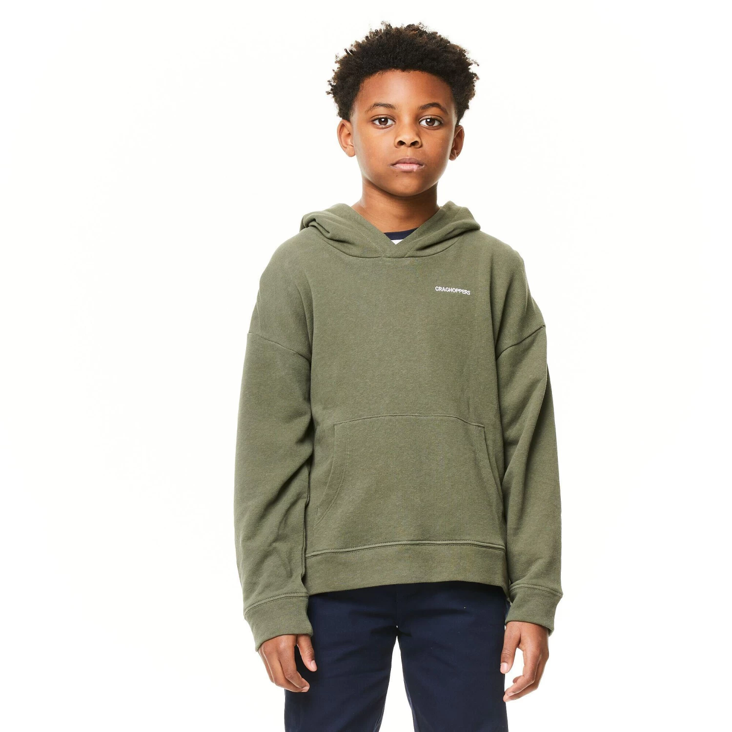 Craghoppers Childrens/Kids Madray NosiBotanical Hoodie (Dark Navy) 7 Craghoppers Childrens/Kids Madray NosiBotanical Hoodie (Dark Navy) - Image 7