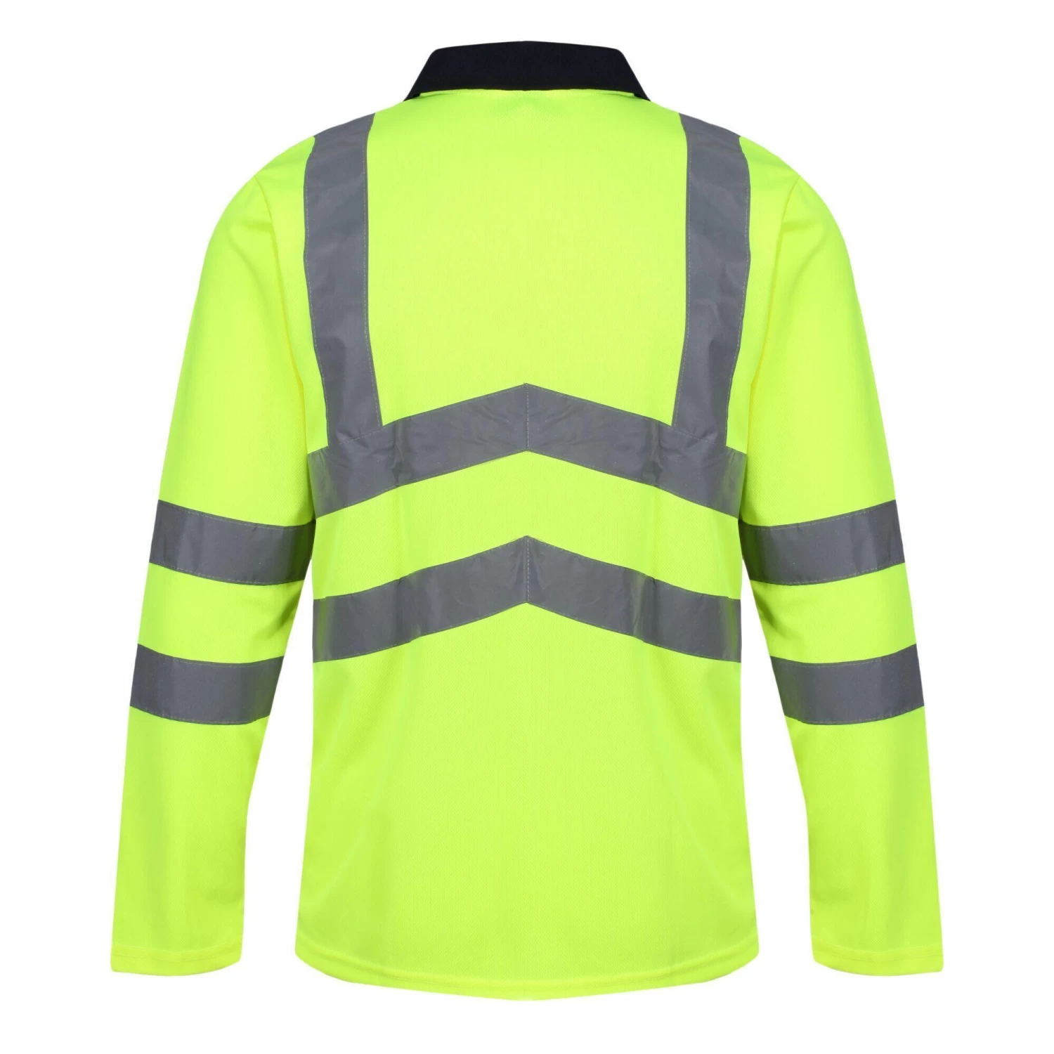 Regatta Mens HiVis Polo Shirt (Orange/Navy) 7 Regatta Mens HiVis Polo Shirt (Orange/Navy) - Image 7