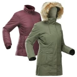 Women's 3-in-1 Waterproof Travel Trekking Jacket - Travel 900 Warm -15°