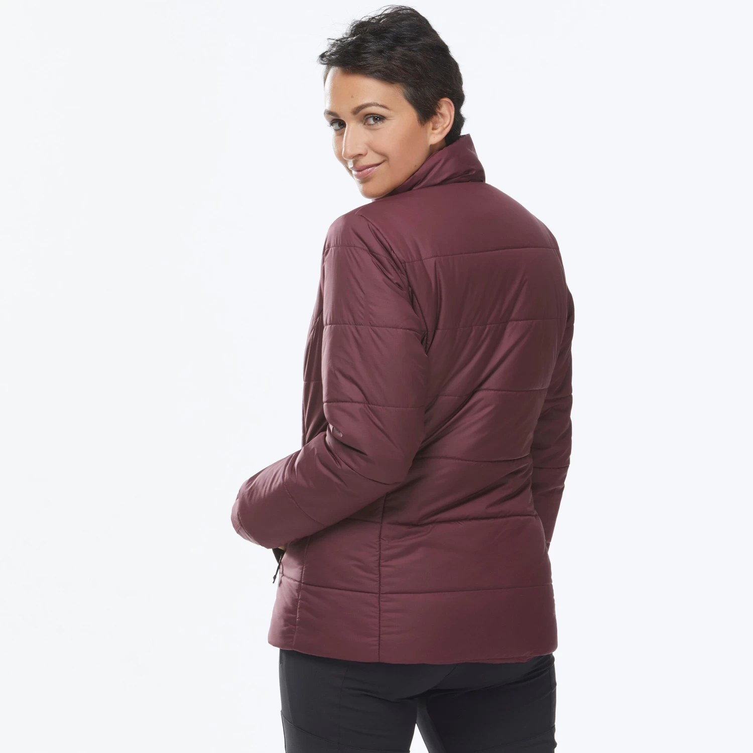 Women's 3-in-1 Waterproof Travel Trekking Jacket - Travel 900 Warm -15° 11 Women's 3-in-1 Waterproof Travel Trekking Jacket - Travel 900 Warm -15° - Image 11