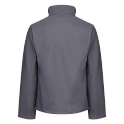 Regatta Mens Eco Ablaze Full Zip Soft Shell Jacket (Seal Grey/Black) 4 Regatta Mens Eco Ablaze Full Zip Soft Shell Jacket (Seal Grey/Black) -Outdoor Equipment Store k231ef329ed71206c5b2512ffa24d074f