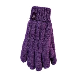 Ladies Fleece Lined Cable Knit 2.3 TOG Thermal Gloves 22 Ladies Fleece Lined Cable Knit 2.3 TOG Thermal Gloves -Outdoor Equipment Store k24c806391746a8485ab274b86b730cbd