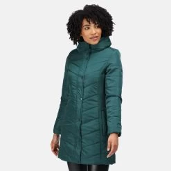Regatta Womens/Ladies Parthenia Rochelle Humes Insulated Parka (Black) -Outdoor Equipment Store k27ec260cba28b156bde5afdc9c6abed0