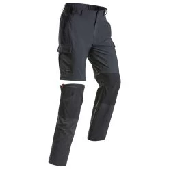 Men's Mountain Trekking Durable 2-in-1 Zip