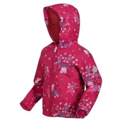 Regatta Childrens/Kids Peppa Pig Flowers Waterproof Jacket (Pink Fusion) 8 Regatta Childrens/Kids Peppa Pig Flowers Waterproof Jacket (Pink Fusion) -Outdoor Equipment Store k2abe5892450ca76e396336a0a6c69980