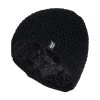 Ladies Knit Fleece Lined Warm Thermal Beanie Hat