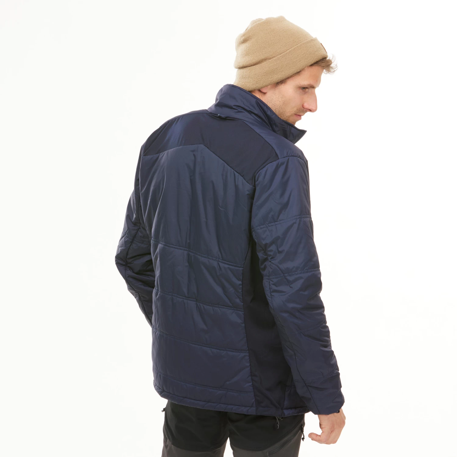 Men's 3-in-1 Waterproof Travel Trekking Jacket Travel 500 -10°C 9 Men's 3-in-1 Waterproof Travel Trekking Jacket Travel 500 -10°C - Image 9