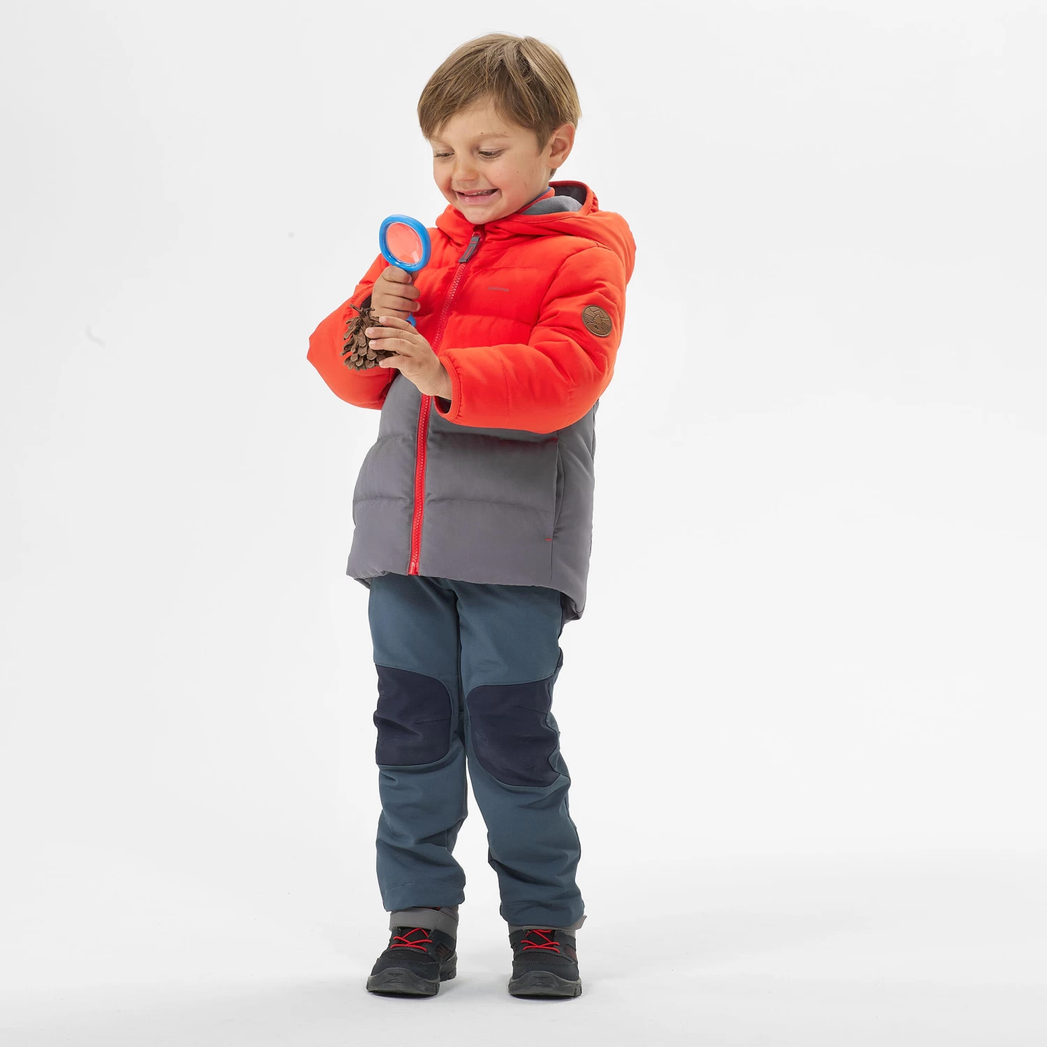 Quechua Kids’ Hiking Padded Jacket - Aged 2-6 2 Quechua Kids’ Hiking Padded Jacket - Aged 2-6 - Image 2