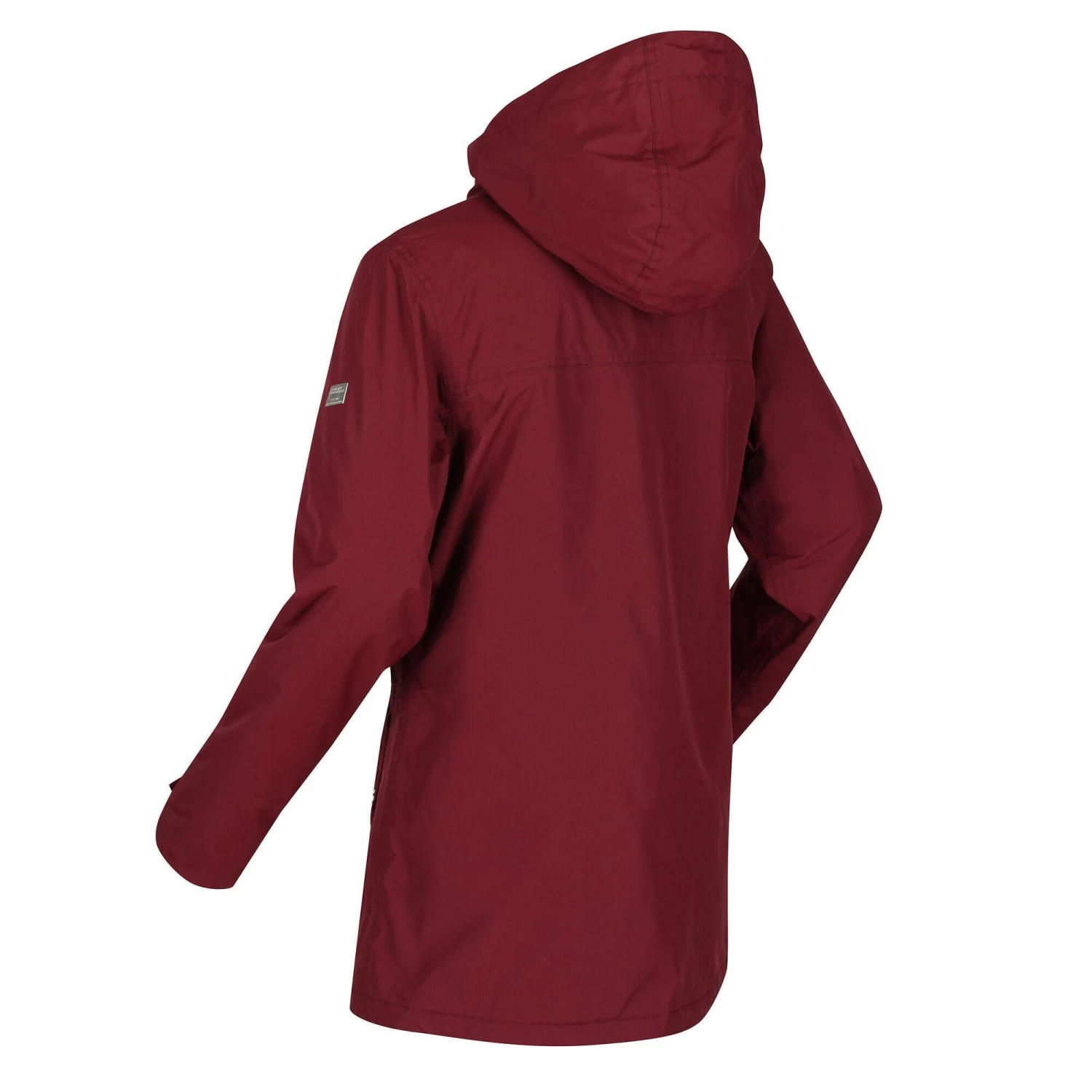 Regatta Womens/Ladies Bergonia II Hooded Waterproof Jacket (Molten Red) 8 Regatta Womens/Ladies Bergonia II Hooded Waterproof Jacket (Molten Red) - Image 8