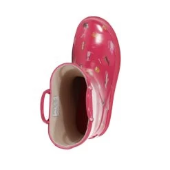 Regatta Childrens/Kids Minnow Animals Wellington Boots (Duchess Pink) -Outdoor Equipment Store k391d19ea582f8dab3179630eea699411