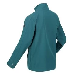 Regatta Mens Nantfeld Soft Shell Jacket (Pacific Green) -Outdoor Equipment Store k3bbbd7e5bff39e8d83811cc492fca4c8