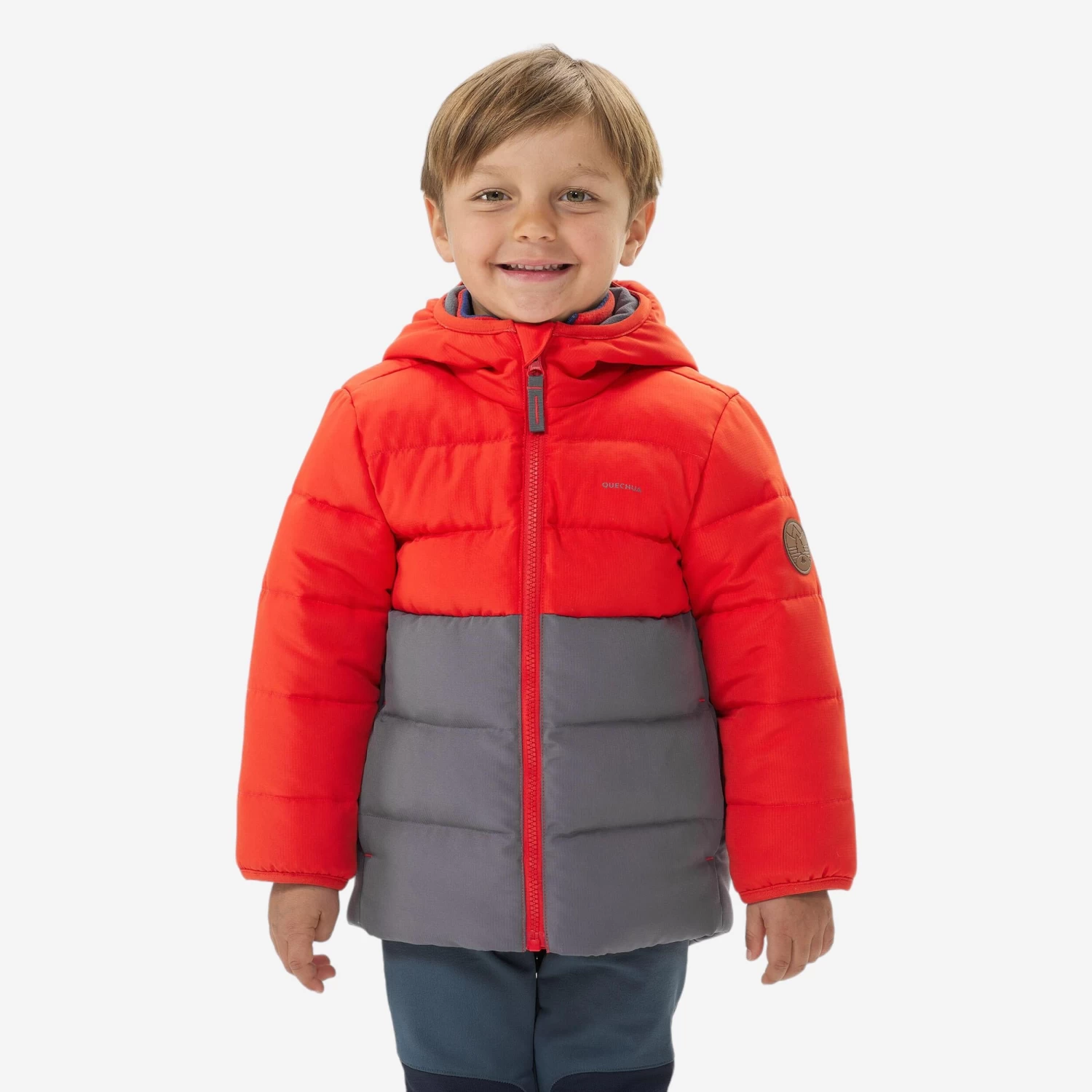 Quechua Kids’ Hiking Padded Jacket - Aged 2-6 3 Quechua Kids’ Hiking Padded Jacket - Aged 2-6 - Image 3