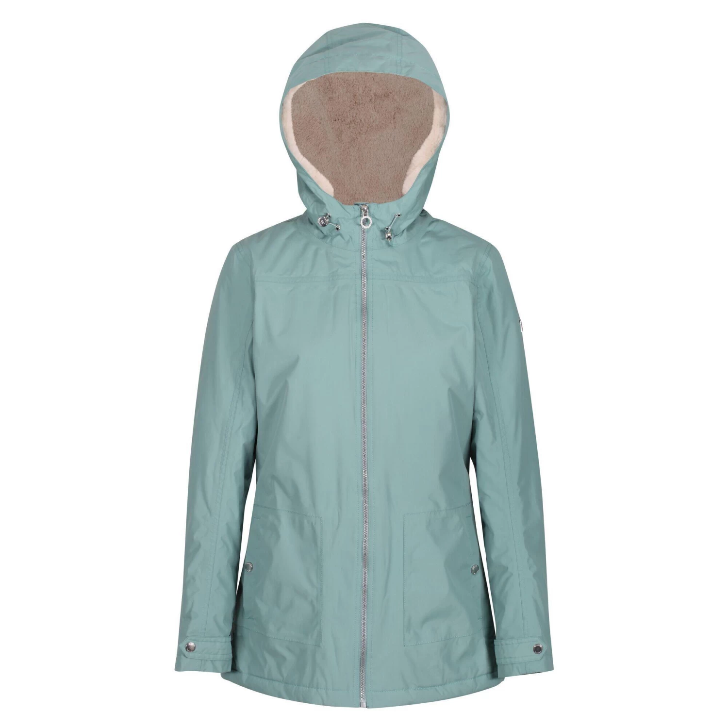 Regatta Womens/Ladies Bergonia II Hooded Waterproof Jacket (Molten Red) 11 Regatta Womens/Ladies Bergonia II Hooded Waterproof Jacket (Molten Red) - Image 11