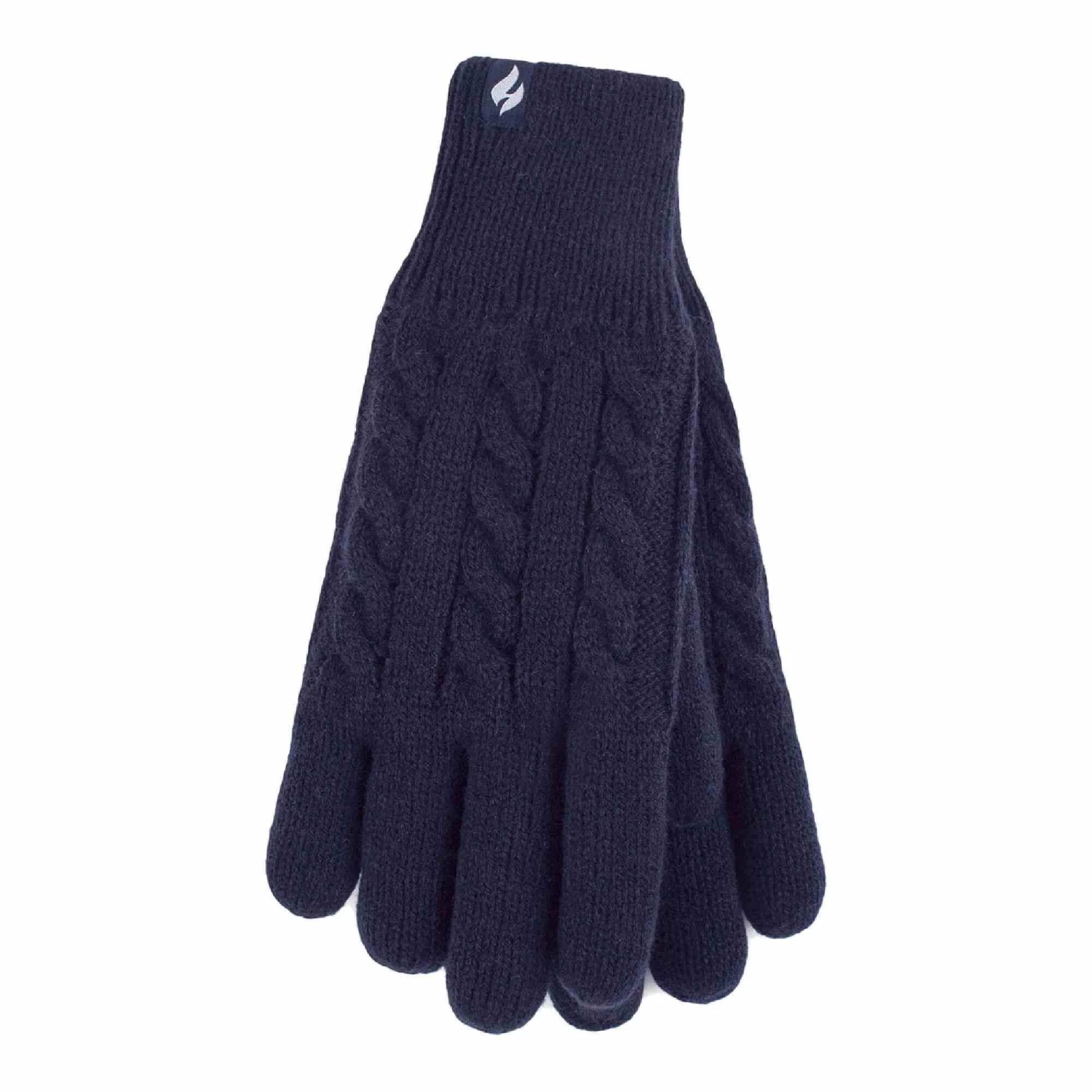 Ladies Fleece Lined Cable Knit 2.3 TOG Thermal Gloves 5 Ladies Fleece Lined Cable Knit 2.3 TOG Thermal Gloves - Image 5