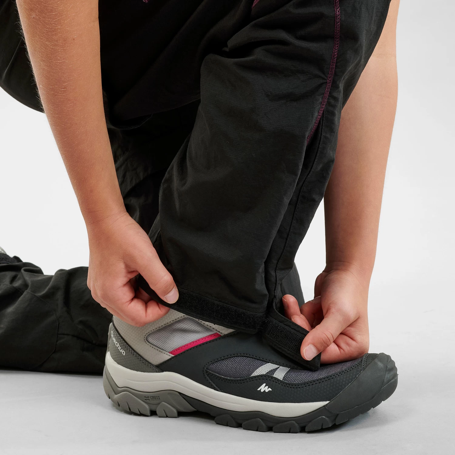 Quechua Kids’ Modular Hiking Trousers MH500 Aged 7 8 Quechua Kids’ Modular Hiking Trousers MH500 Aged 7 - Image 8