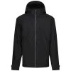 Regatta Mens Erasmus 4 In 1 Soft Shell Jacket (Black)