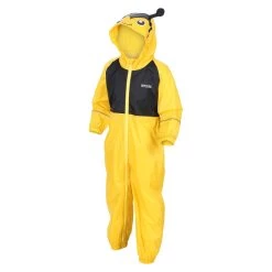 Regatta Great Outdoors Kids Charco Waterproof Rain Suit (Maize Yellow) -Outdoor Equipment Store k44f1340b83cc4aec3bf17a24c1d96f20