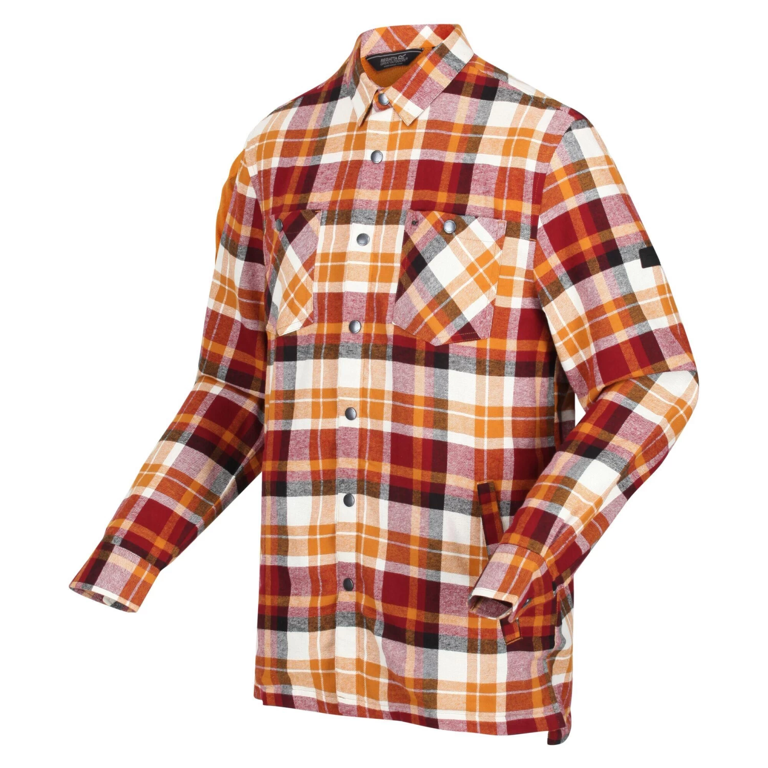 Regatta Thamos Men's Walking Long Sleeve Fleece Shirt 1 Regatta Thamos Men's Walking Long Sleeve Fleece Shirt