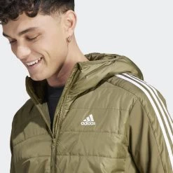 ADIDAS Essentials Insulated Hooded Hybrid Jacket -Outdoor Equipment Store k4d2a48e3c67392d2a0a40ed21adcaf73
