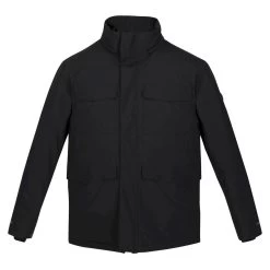 Regatta Mens Edin Waterproof Jacket (Black)