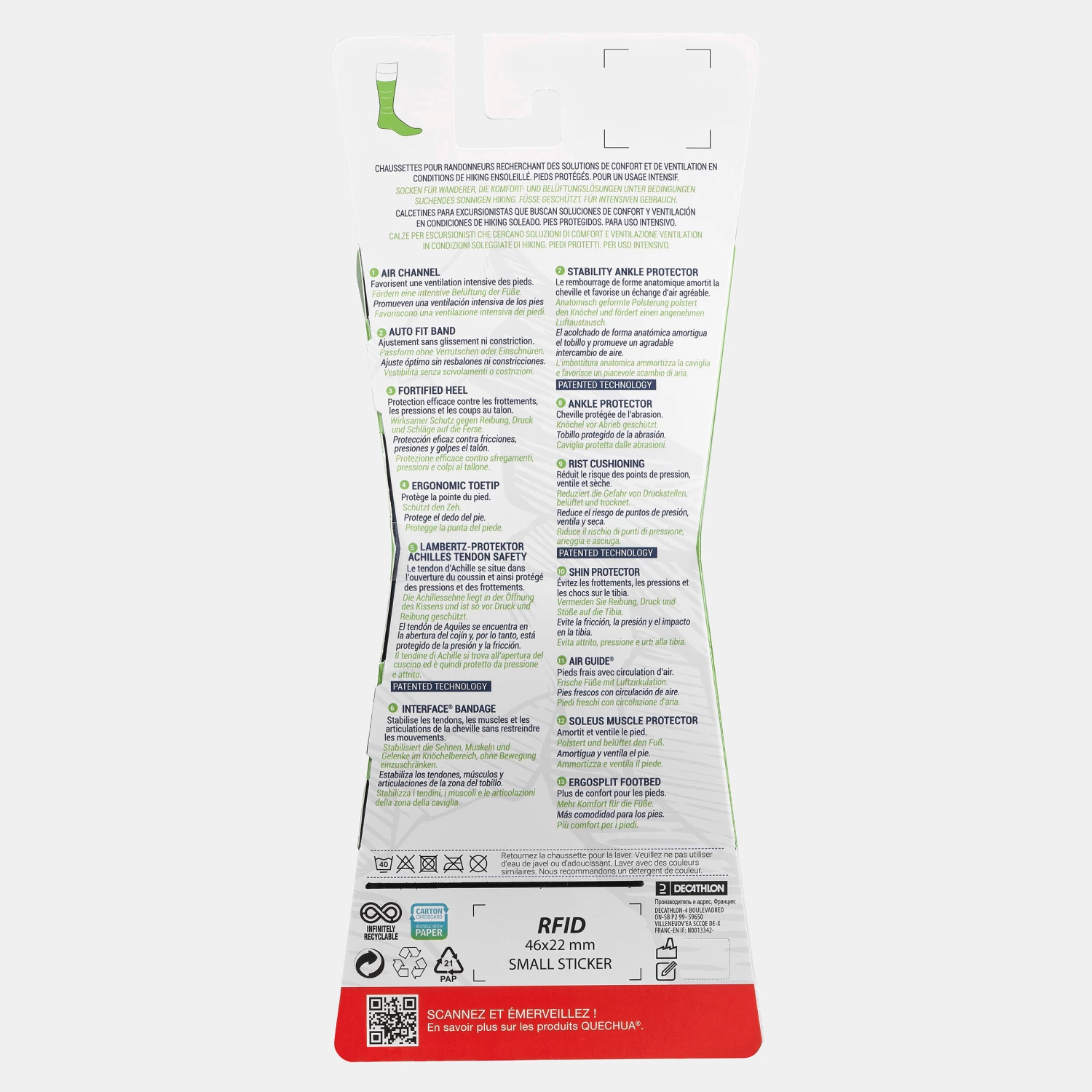 Quechua Trek Altitude Socks 6 Quechua Trek Altitude Socks - Image 6