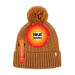 Ladies Winter Knitted Ribbed Thermal Cable Beanie Pom Pom Hat -Outdoor Equipment Store k5da7e900b87f87ffe275b931b950e1e7