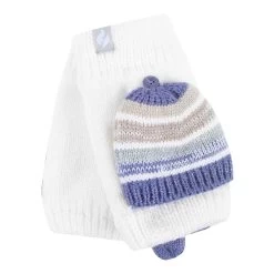 Ladies Striped Thermal Knitted Converter Mitten Gloves -Outdoor Equipment Store k5f8d1909f31b0012f37e92688bd7be10