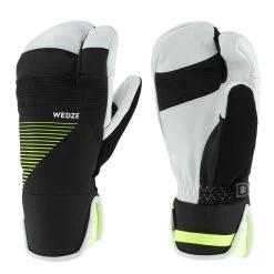 WEDZE KIDS’ WARM AND WATERPROOF LOBSTER SKIING GLOVES - 900