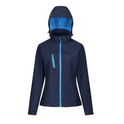 Regatta Womens/Ladies Venturer 3 Layer Membrane Soft Shell Jacket (French Blue/Navy) 31 Regatta Womens/Ladies Venturer 3 Layer Membrane Soft Shell Jacket (French Blue/Navy) -Outdoor Equipment Store k6d83caf798b1365b8b7069cbd4efde41