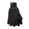 Mens Winter Warm Fleece Lined Thermal Gloves With Heatweaver Lining