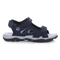 Regatta Womens/Ladies Holcombe Vent Sandals (Navy/Lilac) -Outdoor Equipment Store k74fefa986bfc2ca17e5a09580f2489b5