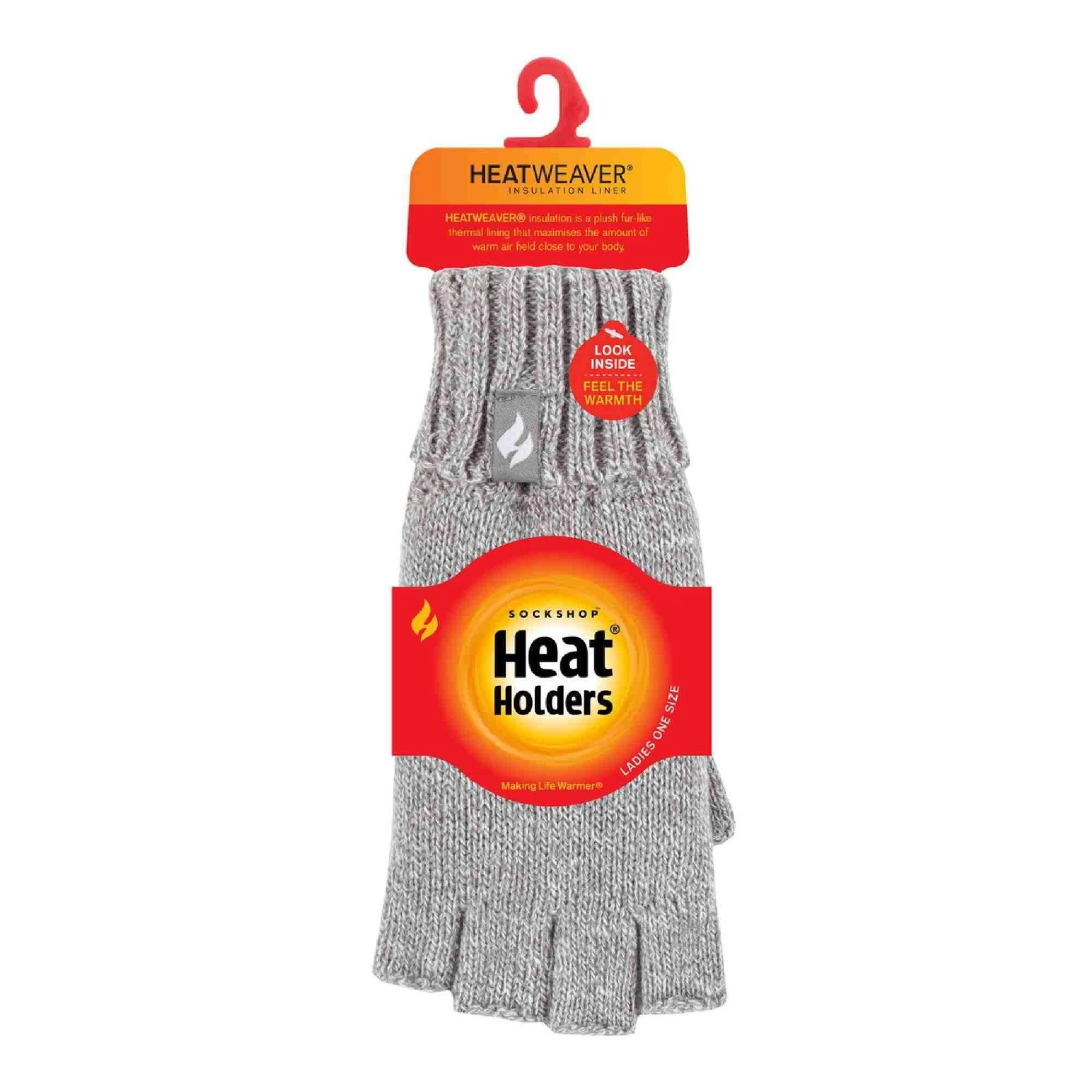 Ladies Solid Knitted Fleece Lined Thermal Fingerless Gloves 10 Ladies Solid Knitted Fleece Lined Thermal Fingerless Gloves - Image 10