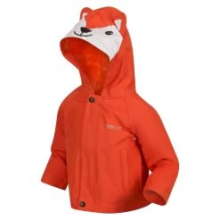 Regatta Childrens/Kids Fox Waterproof Jacket (Magma Orange) -Outdoor Equipment Store k7cfbde66a9f424928e605732998e7d87