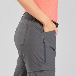 Women's Modular Travel Trekking Trousers - TRAVEL 500 -Outdoor Equipment Store k7ee65cdfdd077cefb352cd1f1732f1b3