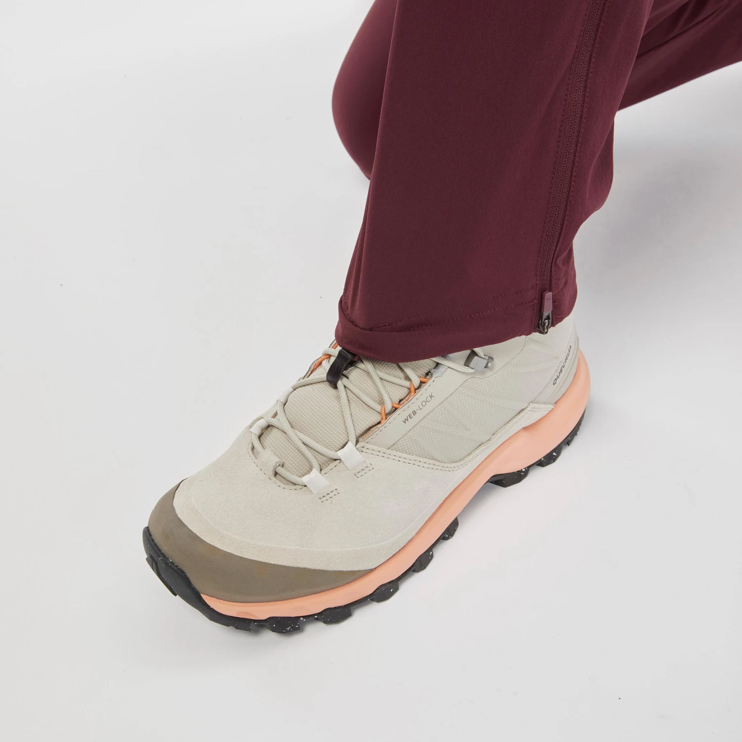 Quechua Women's Convertible Mountain Hiking Trousers 8 Quechua Women's Convertible Mountain Hiking Trousers - Image 8