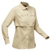 Women's Anti-UV Long-sleeved Desert Trekking Shirt DESERT 900