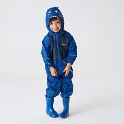 Regatta Kids' Charco Breathable Waterproof Puddle Suit -Outdoor Equipment Store k8c9a3200c0293ce608fa42d55b160630