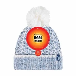 Ladies Fleece Lined Cuffed Thermal Winter Bobble Hat With Pom Pom -Outdoor Equipment Store k8fe9e2fab61235ca7c46fbcc1c030379