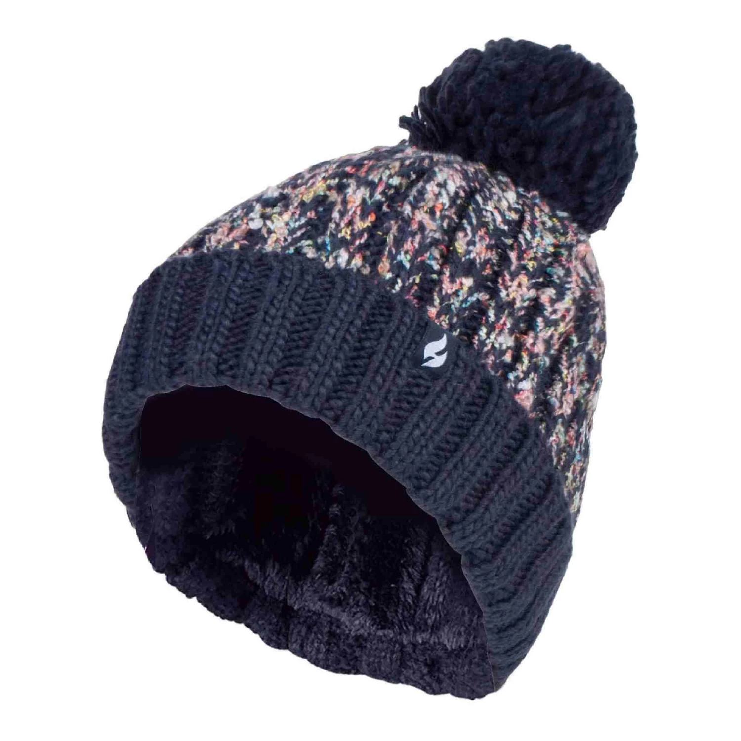 Ladies Thermal Winter Bobble Hat With Extra Large Pom Pom 3 Ladies Thermal Winter Bobble Hat With Extra Large Pom Pom - Image 3