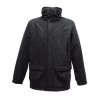 Regatta Mens Vertex III Waterproof Breathable Jacket (Black)