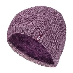 Ladies Knit Fleece Lined Warm Thermal Beanie Hat -Outdoor Equipment Store k9c512a8b9754662f3b89877a0e583055