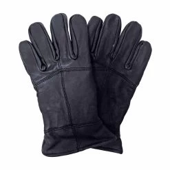 Men's Thinsulate Leather Gloves | Winter Windproof Fleece Lining Leather Gloves