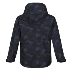 Regatta Childrens/Kids Salman Camo Insulated Waterproof Jacket (Dark Denim) -Outdoor Equipment Store ka1f0f0eb516010c8c599b529a92c9608