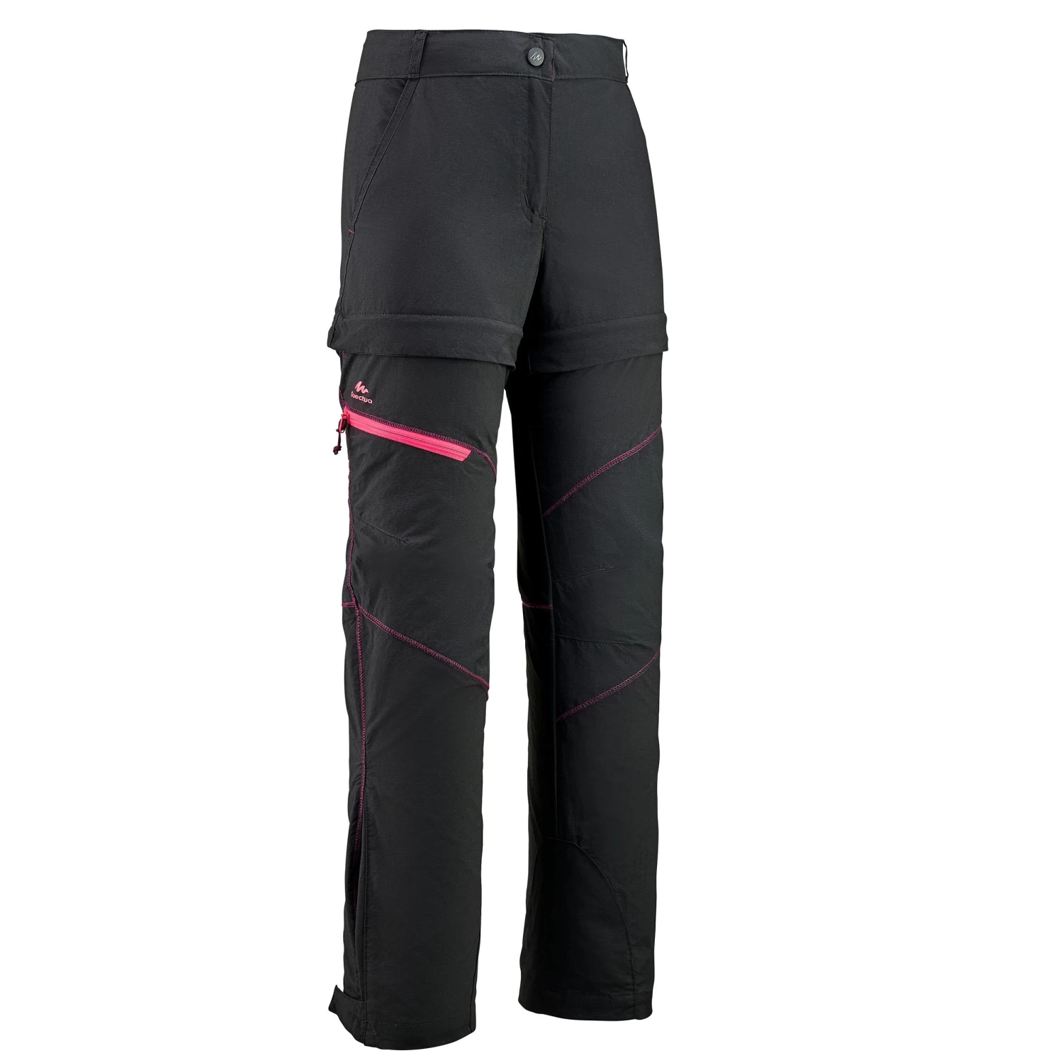 Quechua Kids’ Modular Hiking Trousers MH500 Aged 7 1 Quechua Kids’ Modular Hiking Trousers MH500 Aged 7