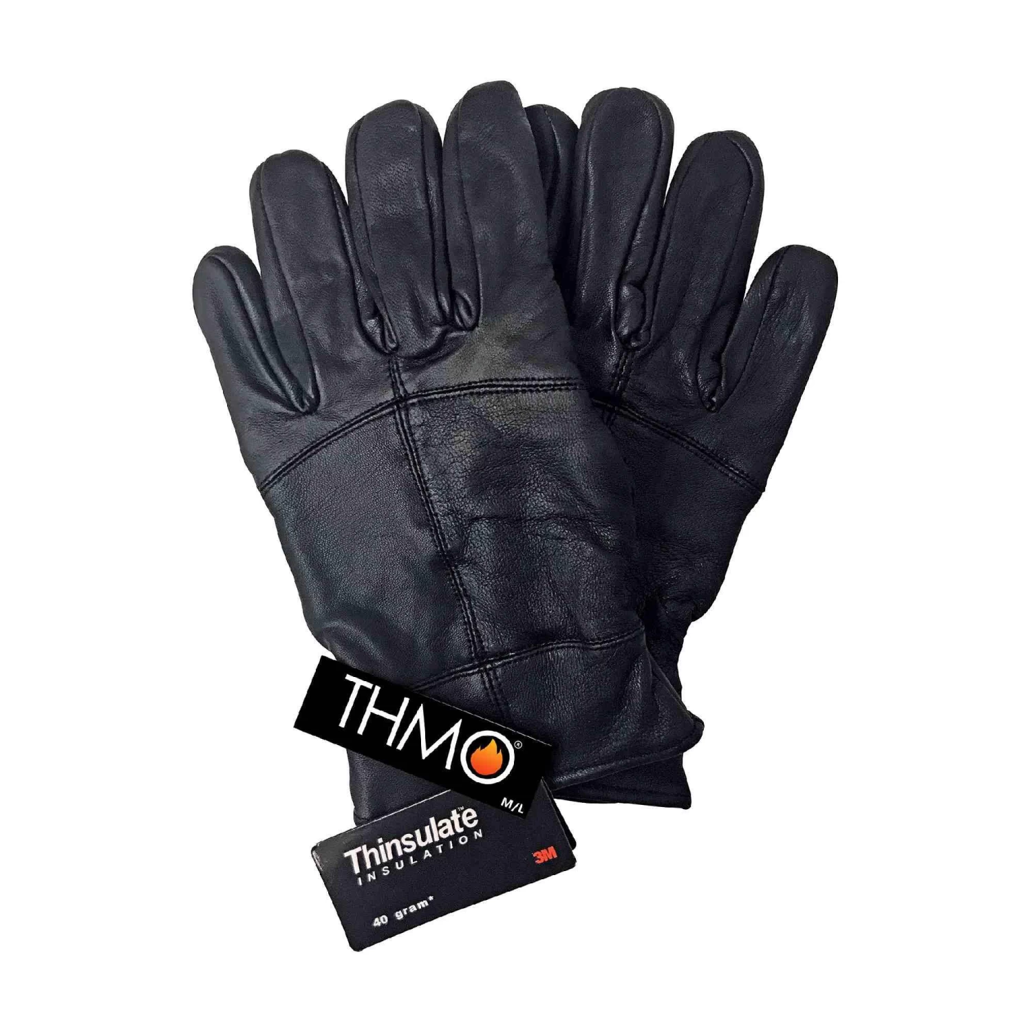 Men's Thinsulate Leather Gloves | Winter Windproof Fleece Lining Leather Gloves 2 Men's Thinsulate Leather Gloves | Winter Windproof Fleece Lining Leather Gloves - Image 2