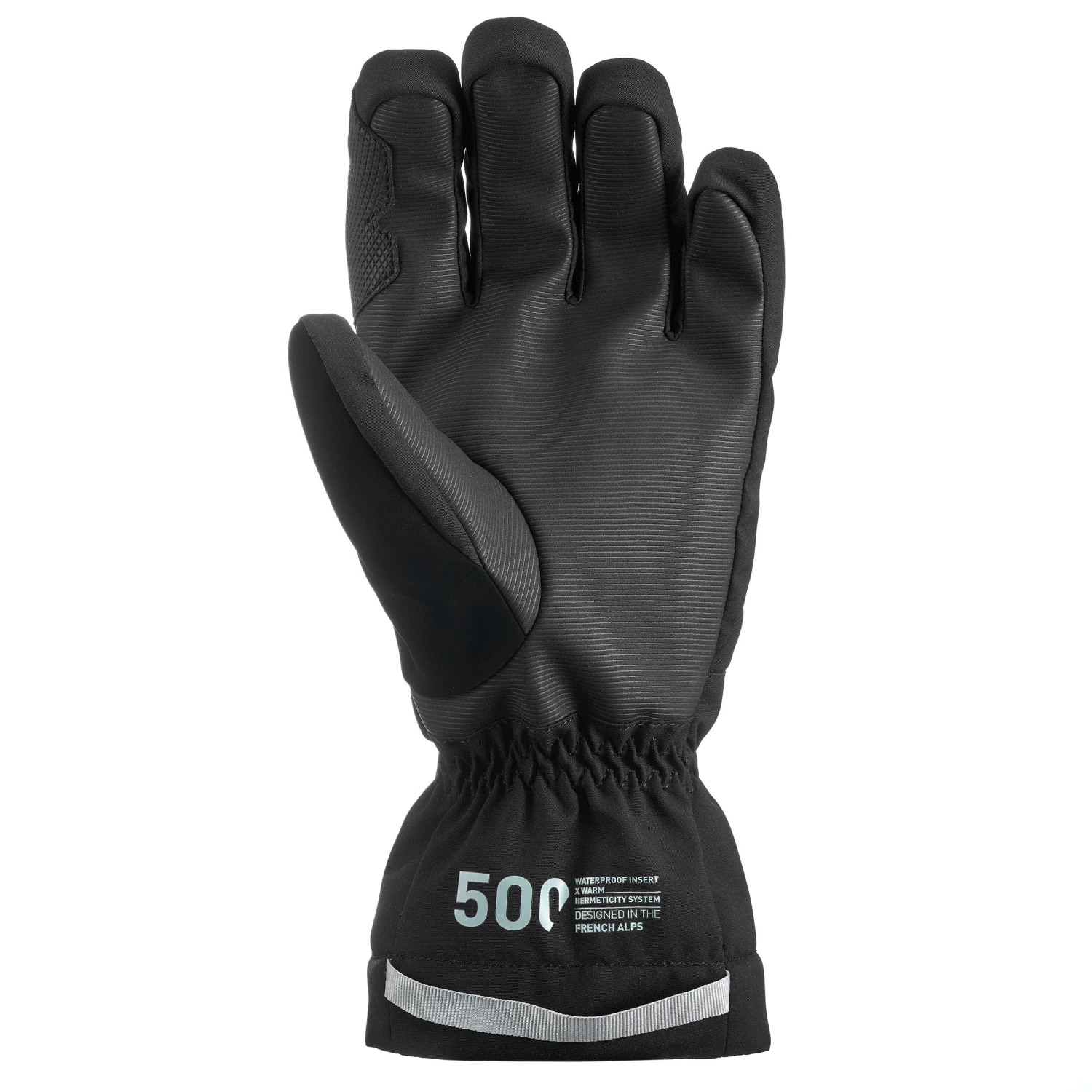 WEDZE ADULT SKI GLOVES 500 2 WEDZE ADULT SKI GLOVES 500 - Image 2